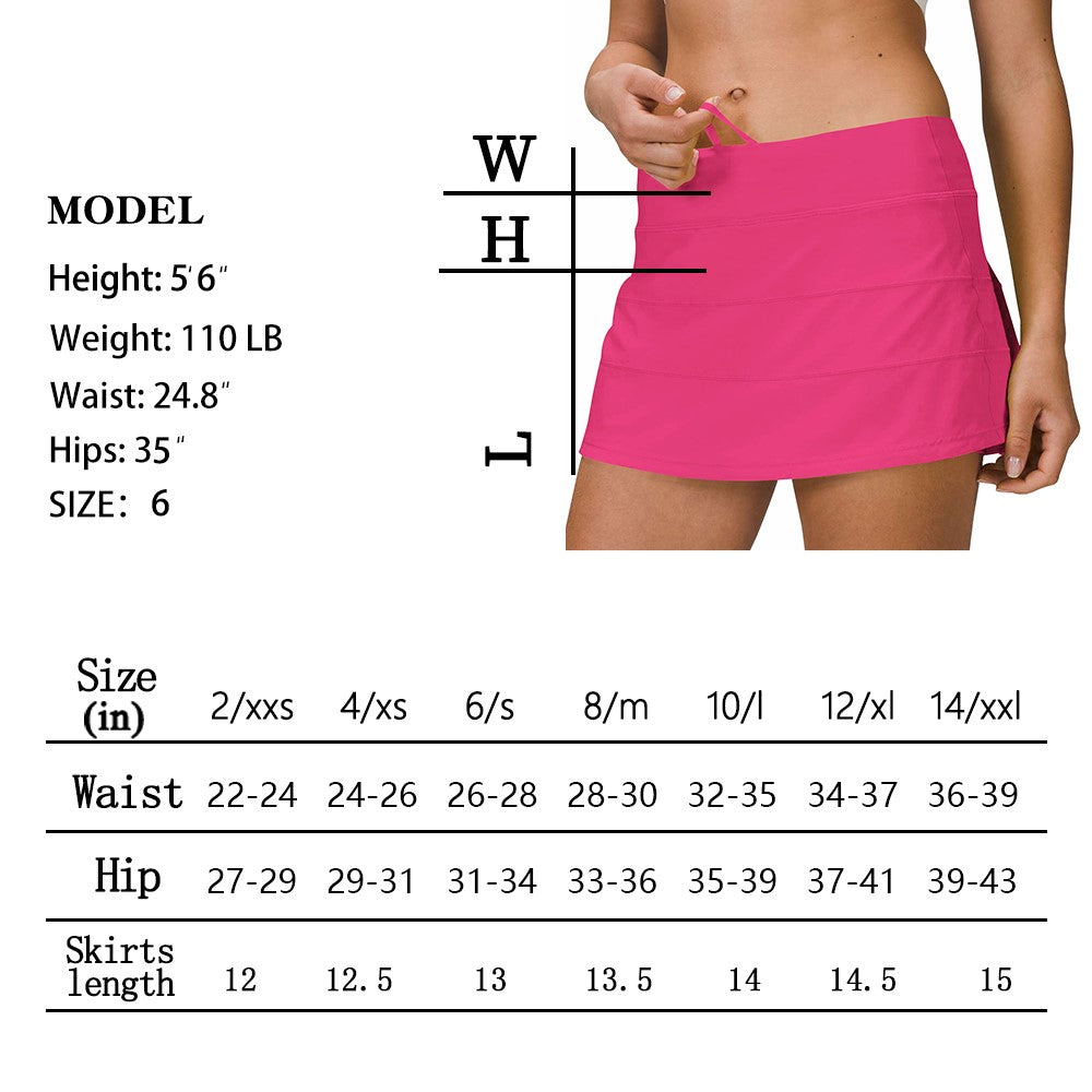 Athletic Tennis Golf Skorts Skirts for Women with Pocket Workout Running Sports Pleated Skirts Casual