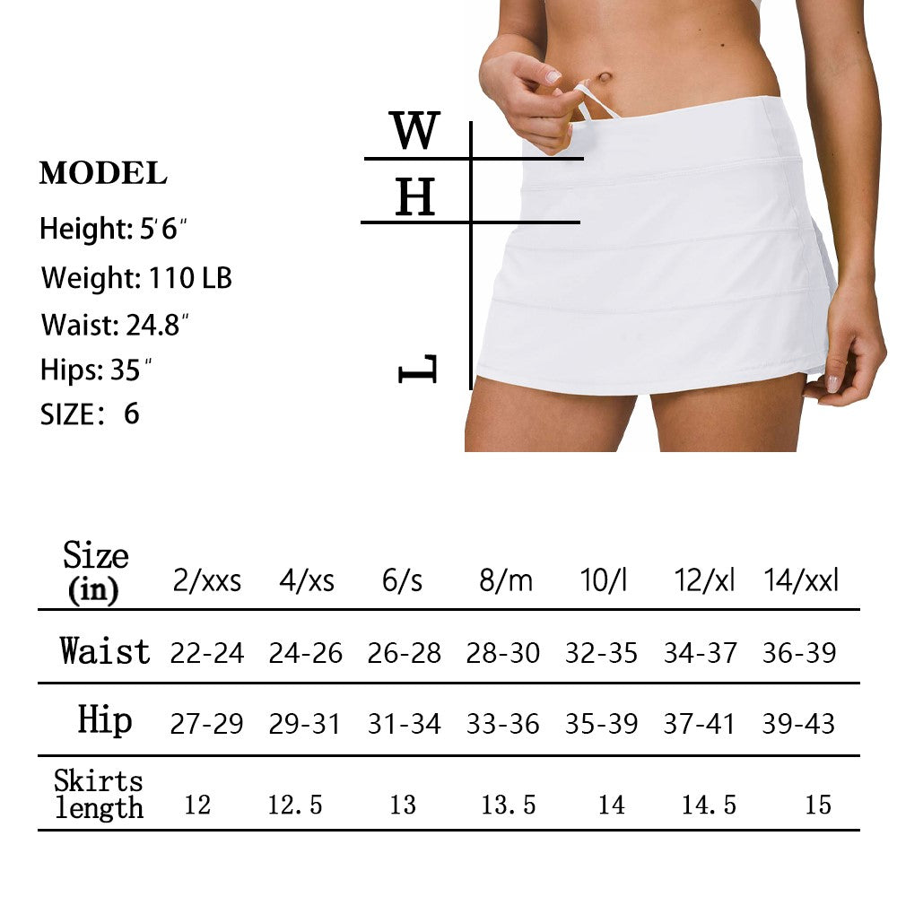 Athletic Tennis Golf Skorts Skirts for Women with Pocket Workout Running Sports Pleated Skirts Casual