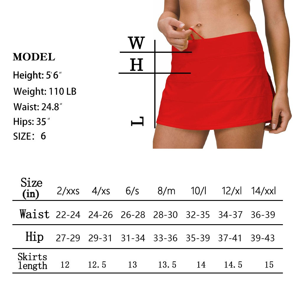 Athletic Tennis Golf Skorts Skirts for Women with Pocket Workout Running Sports Pleated Skirts Casual