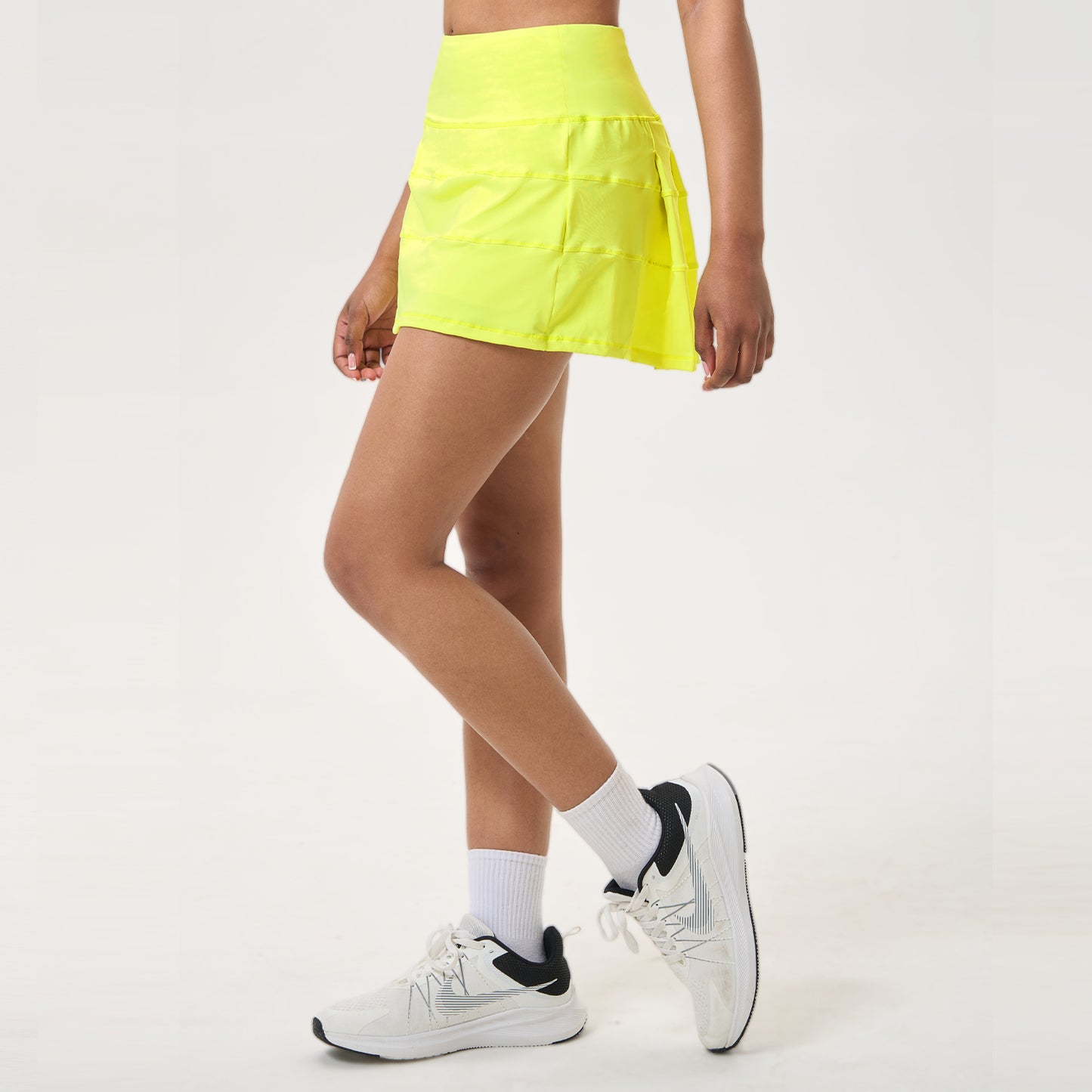 High Waisted Pleated Tennis Skirt with Pockets Athletic Golf Skorts for Women Casual Workout Built-in Shorts