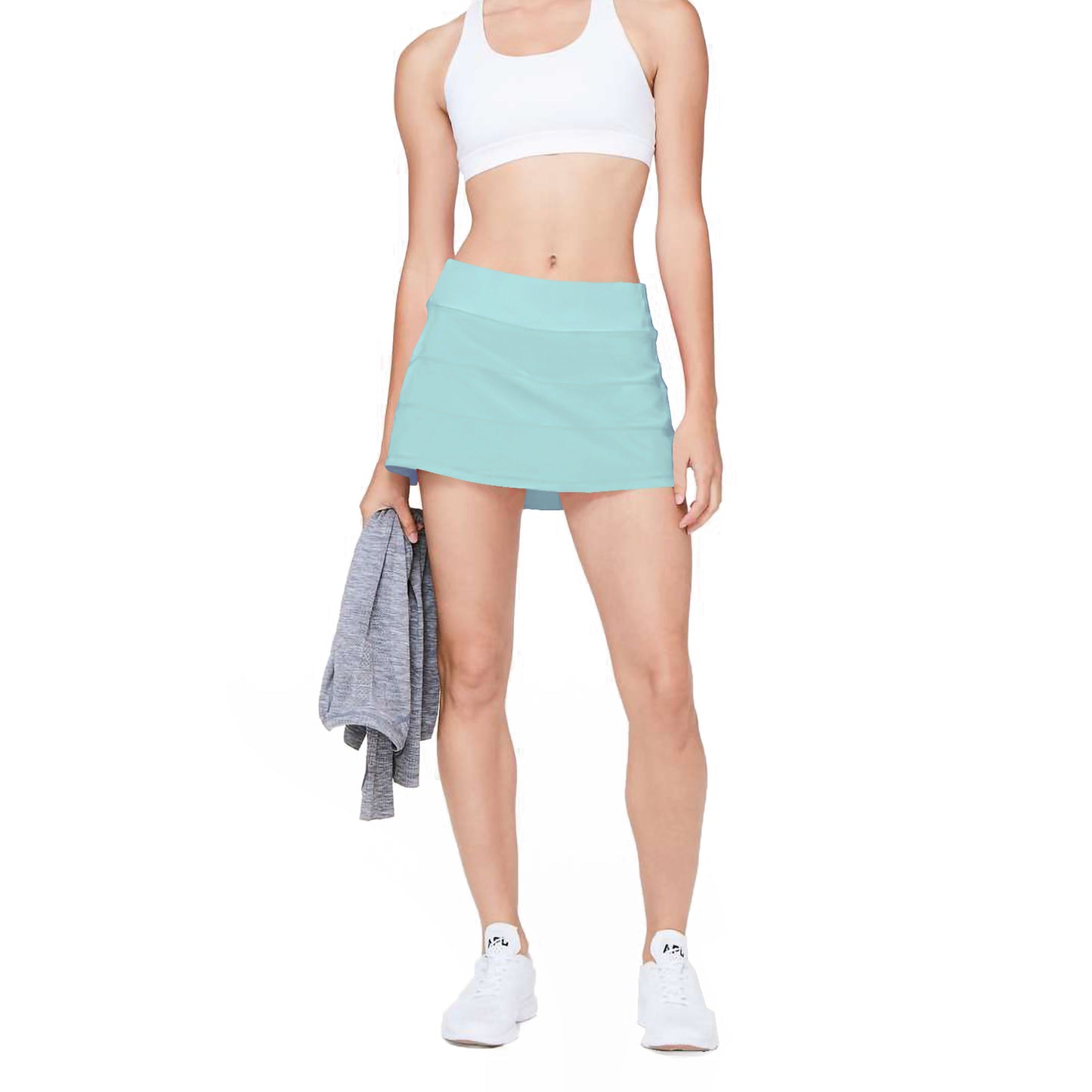 Athletic Tennis Golf Skorts Skirts for Women with Pocket Workout Running Sports Pleated Skirts Casual