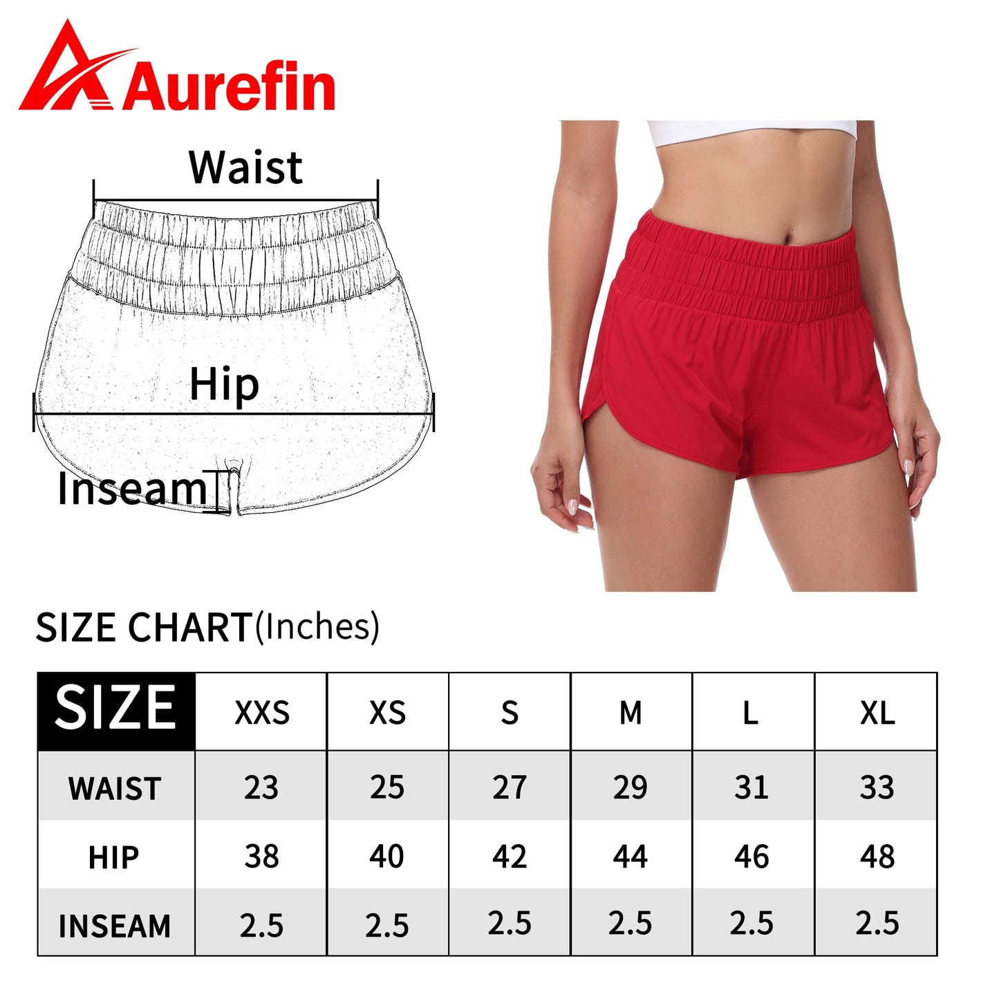 Womens High Waisted Running Shorts,Quick Dry Split Athletic Shorts for Women Gym Workout Shorts with Mesh Liner